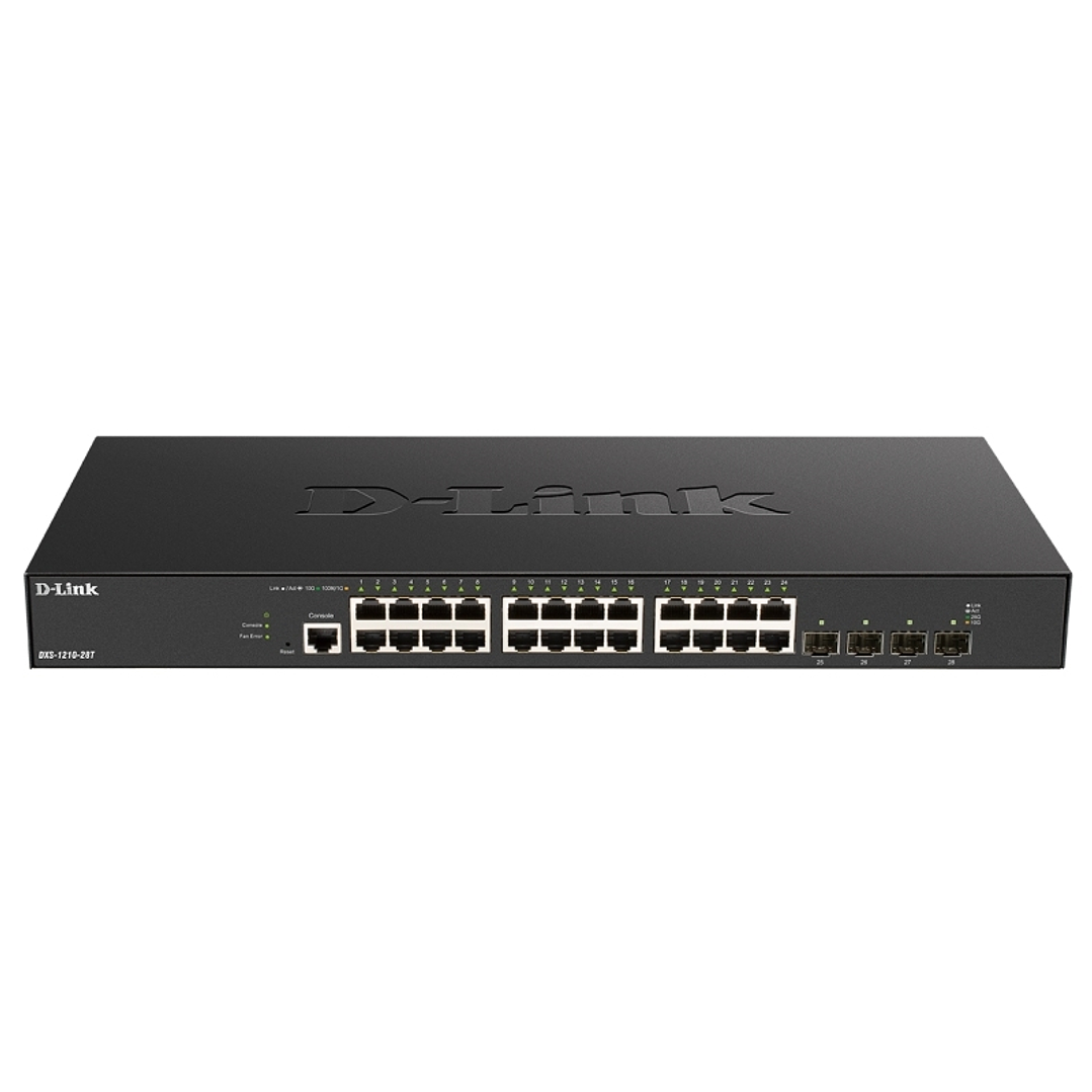 D-Link DXS-1210-28T Switch 24x10G 4x10G/25G SFP28 1