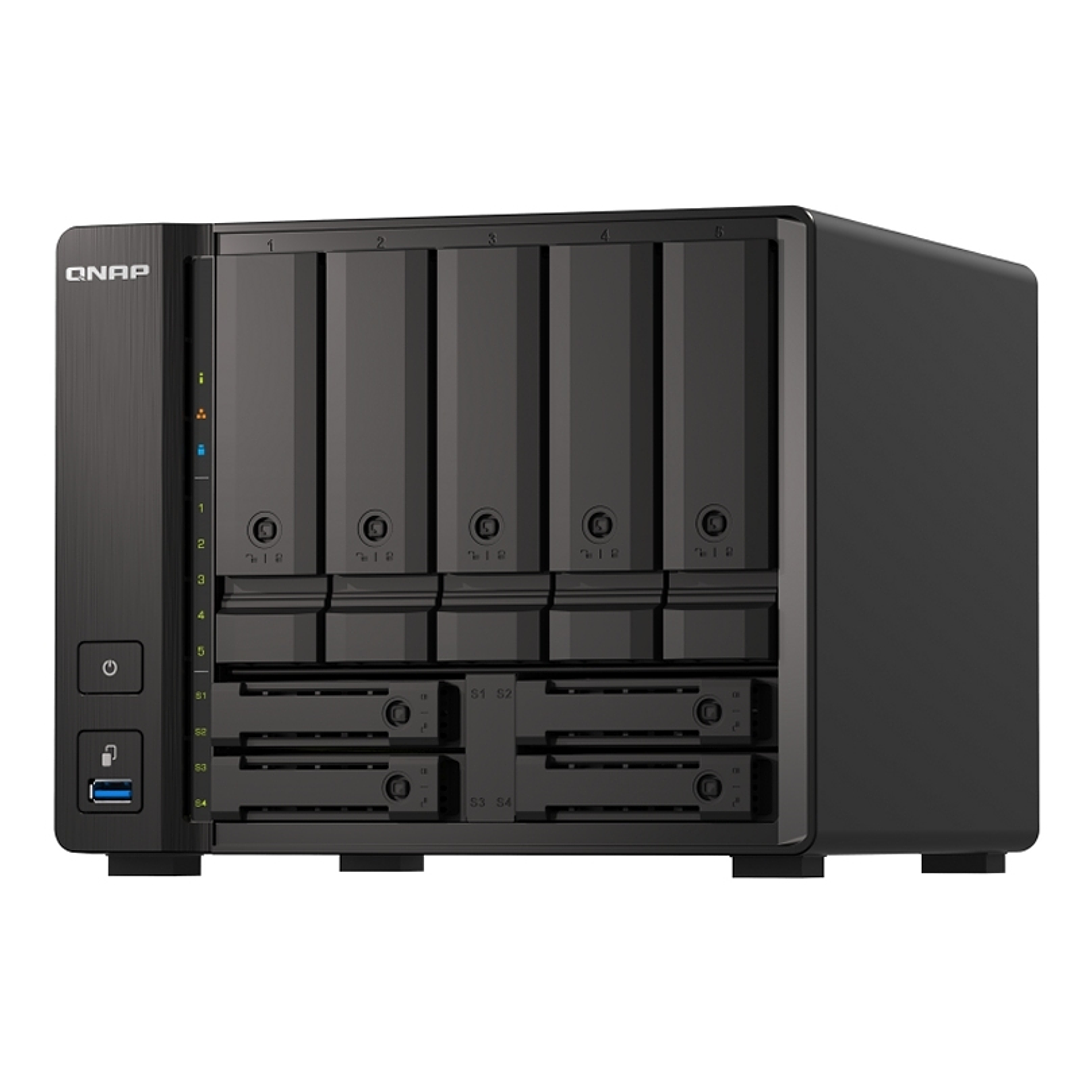 QNAP TS-h973AX-8G NAS 9XHDD-Bay 2x2.5GbE+1x10Gb 1