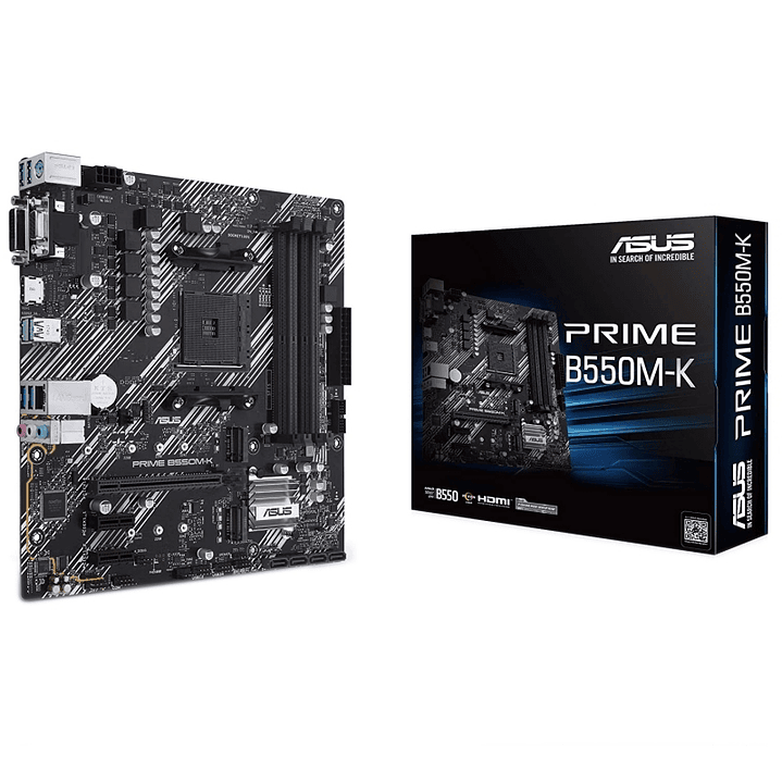 ASUS Placa Base PRIME B550M-K mATX AM4 1