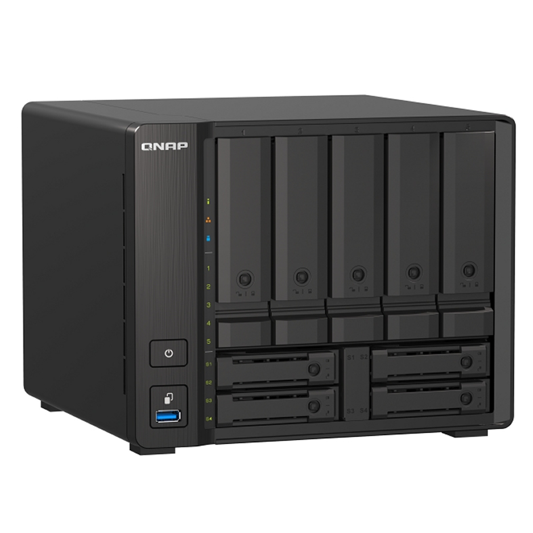 QNAP TS-h973AX-8G NAS 9XHDD-Bay 2x2.5GbE+1x10Gb 3