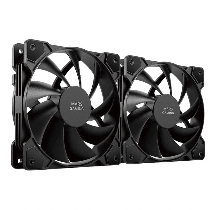 MARS GAMING Ventilador MF-PROX2 silencioso Black 1