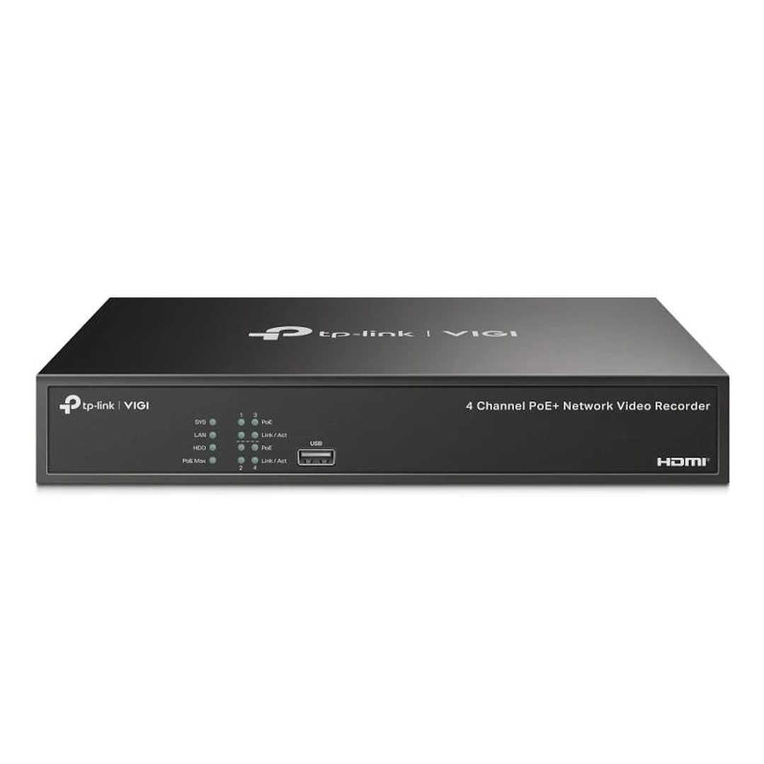 VIGI Grabador IP NVR1004H-4P Rack 01 HDD 04 C PoE 1