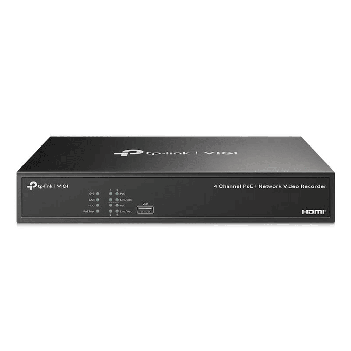 VIGI Grabador IP NVR1004H-4P Rack 01 HDD 04 C PoE 2