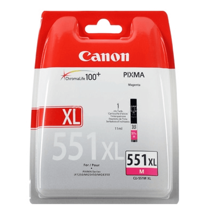 Canon Cartucho CLI-551M XL Magenta 1