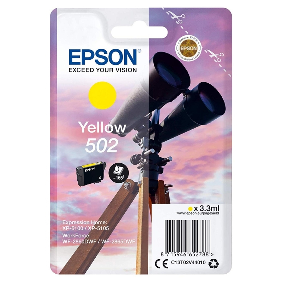 Epson Cartucho 502 Amarillo 1