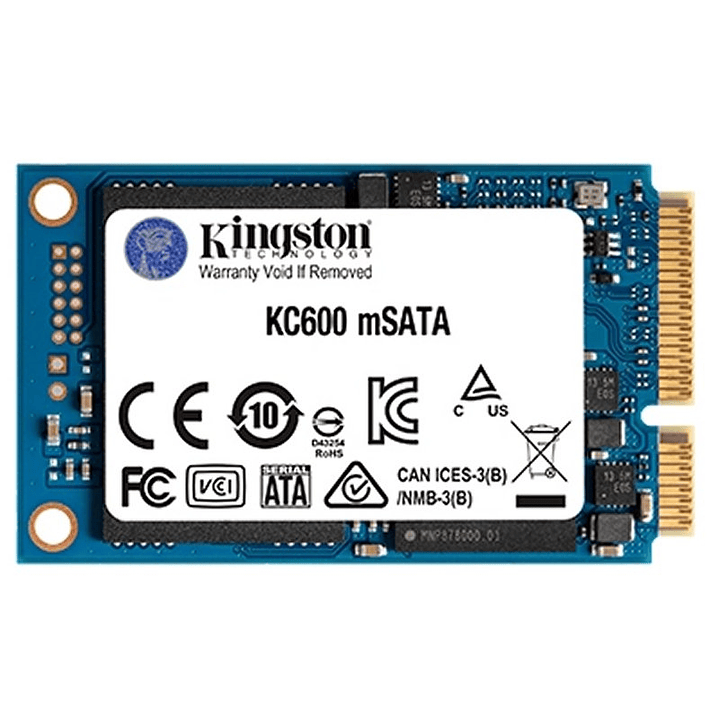 Kingston SKC600MS/1024G SSD 1024GB TLC 3D mSATA 1