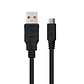 Nanocable Cable USB 2.0 A/M Micro USB B/M 0,8 M - Miniatura 3