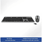 EWENT Kit Teclado +raton Ew3272 Slim - Thumbnail 3