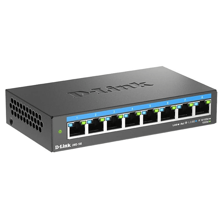 D-Link DMS-108 8x2.5MGb Unmanaged Switch 2