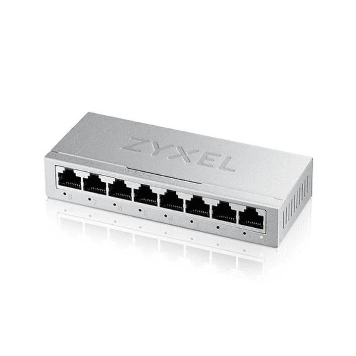 ZyXEL GS-108BV5 Switch 8xGbE Mini Desktop 1