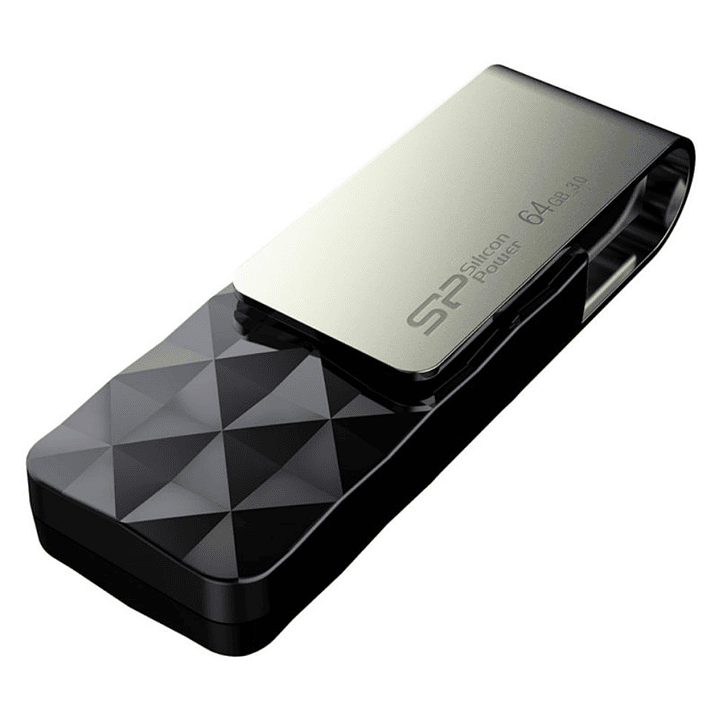SP memoria USB Blaze B30 USB 3.1 Gen1 64GB Black 1