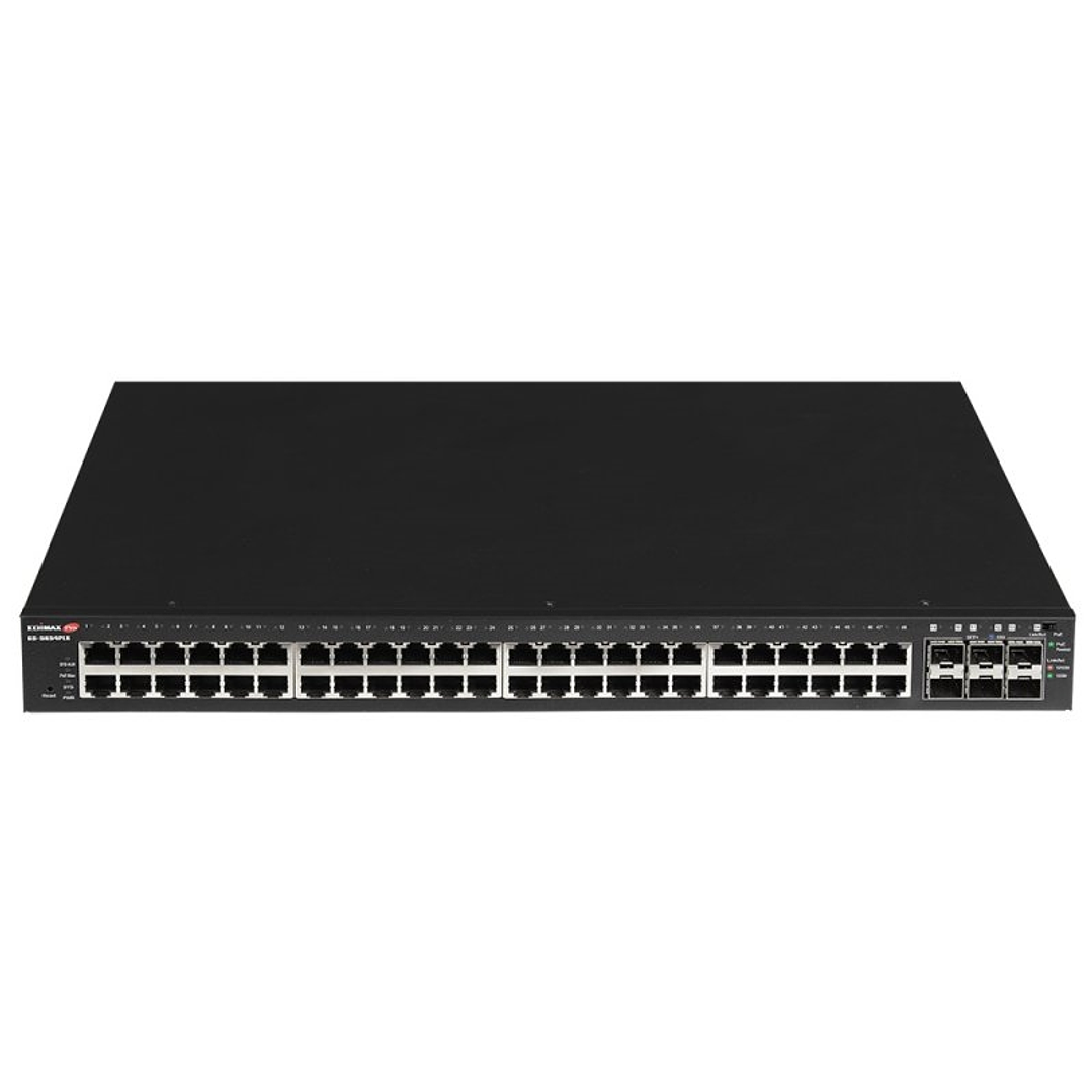 Edimax PRO GS-5654PLX Switch 48xGb PoE+ 6xSFP+ 1