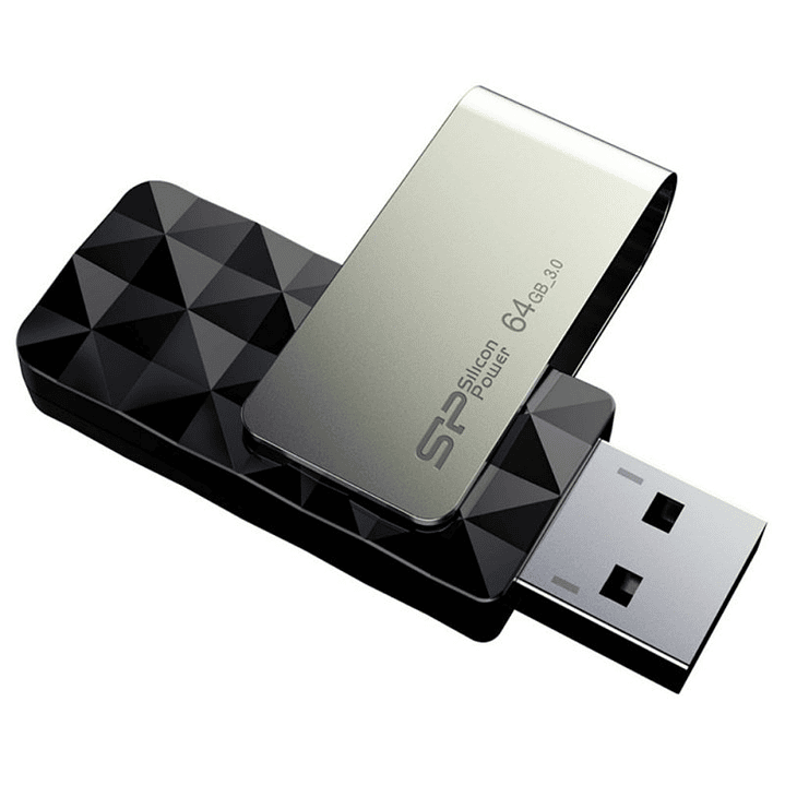 SP memoria USB Blaze B30 USB 3.1 Gen1 64GB Black 3