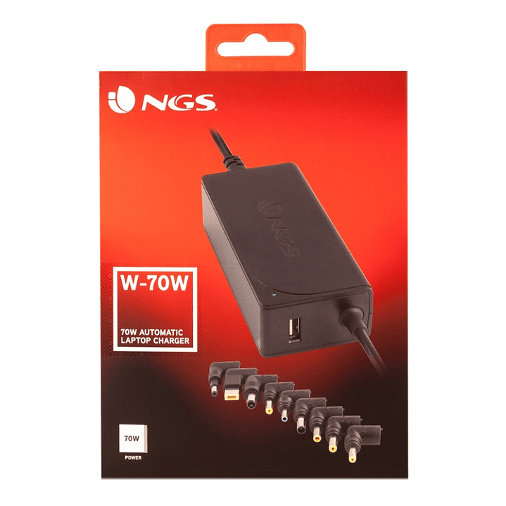 NGS Cargador Portatil Sliml W-70 3