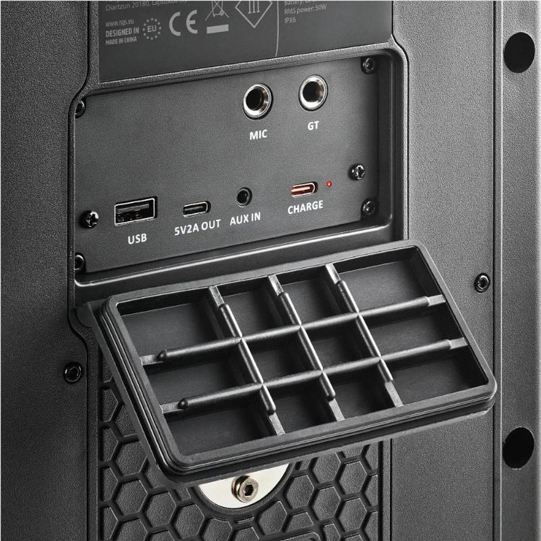 NGS Altavoz Wildbash 300W Bateria recargable IPX6 3