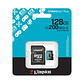 Kingston microSD Canvas Go! Plus 4 128GB 200 MB-s - Miniatura 1