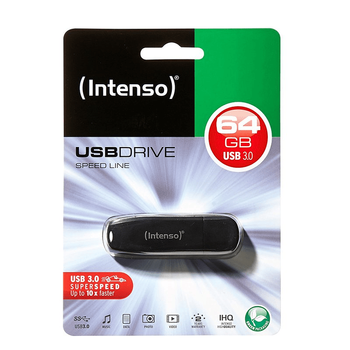 Intenso 3533490 Lápiz USB 3.2 Speed 64GB 3