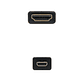 Nanocable Cable Micro HDMI 1.4  A/M-D/M 0.8 M - Miniatura 3