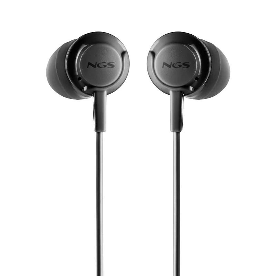 NGS Auricular Negro Estéreo USB-C Con Cable 3