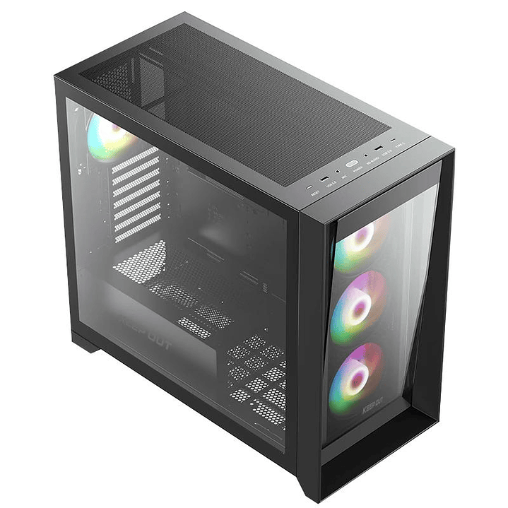 Keep Out Caja E-Atx XC-911 PRO MASTER ARGB C 3x2 2