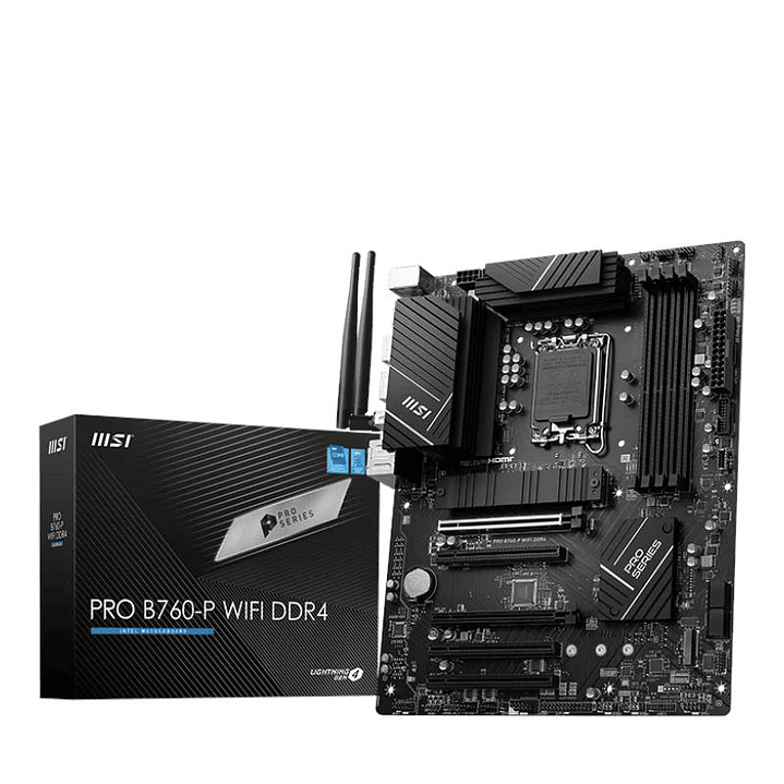 MSI Placa Base PRO B760-P WIFI DDR4 ATX LGA1700 1