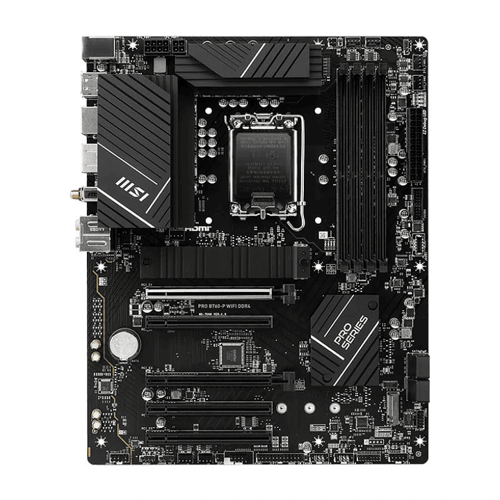MSI Placa Base PRO B760-P WIFI DDR4 ATX LGA1700 2