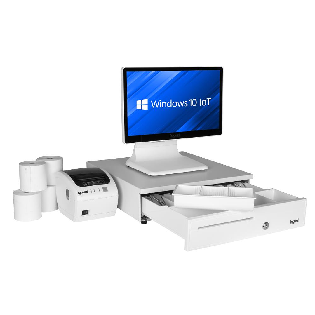 Pack completo TPV blanco 15,6