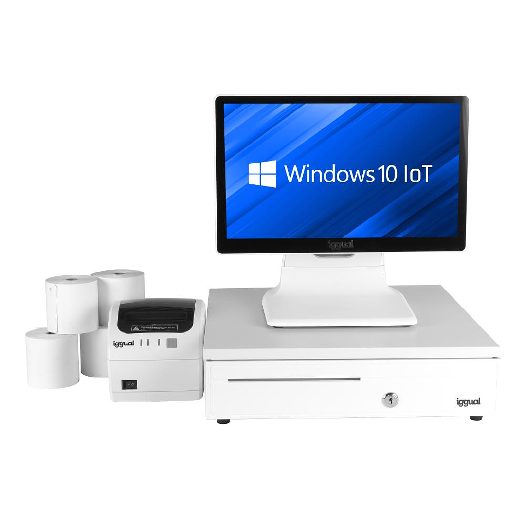 Pack completo TPV blanco 15,6