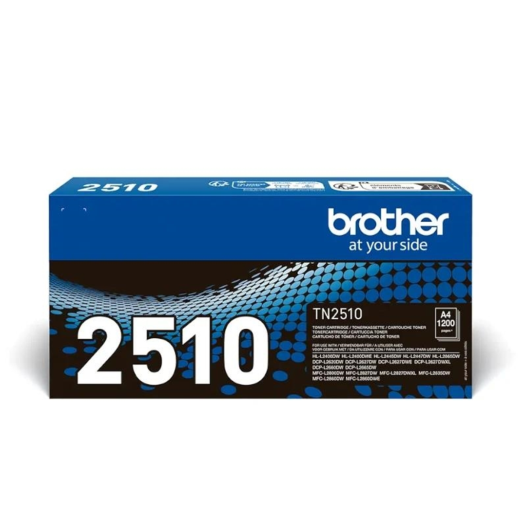 Brother Tóner TN2510 Negro 1