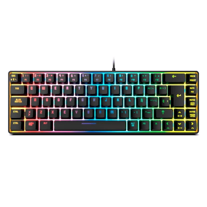 KROM KALISTA | Teclado mini RGB membrana 4