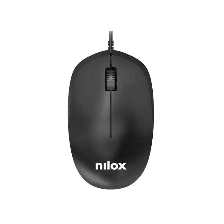 Nilox Ratón MOUSB1012 1200 dpi USB 1