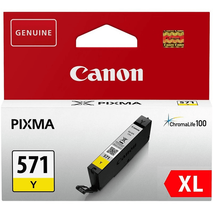 Canon Cartucho CLI-571YL XL Amarillo 1