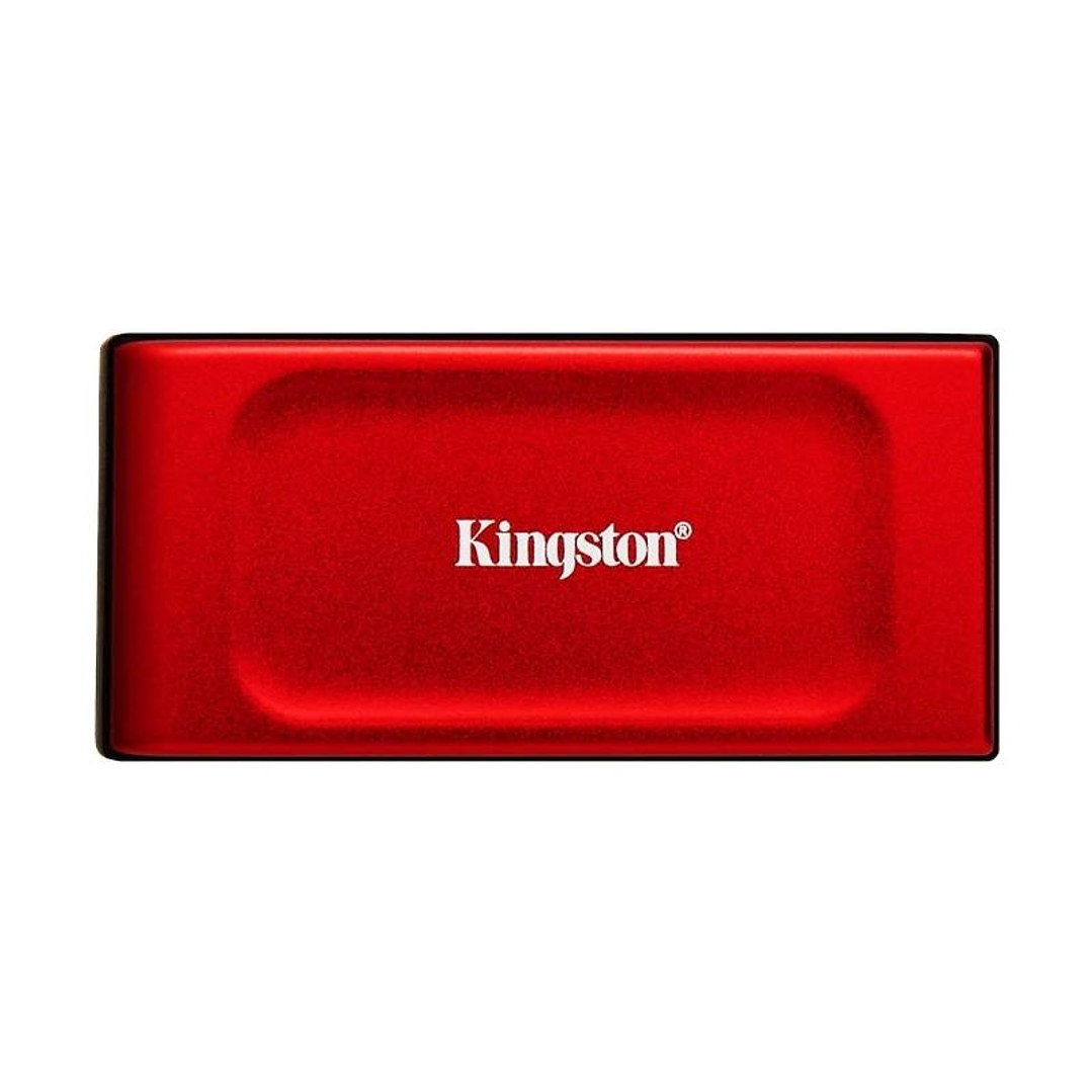Kingston XS1000 eSSD 1Tb USB 3.2 tipo-C Rojo 1