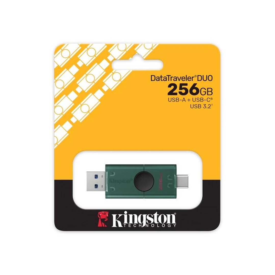 Kingston DataTraveler 256GB USB 3.2 Gen1 DuoG2 4
