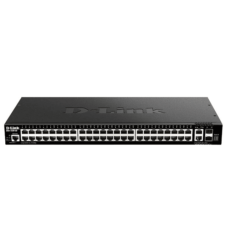 D-Link DGS-1520-52/E Switch 48xGbE 2x10GbE 2xSFP+ 1