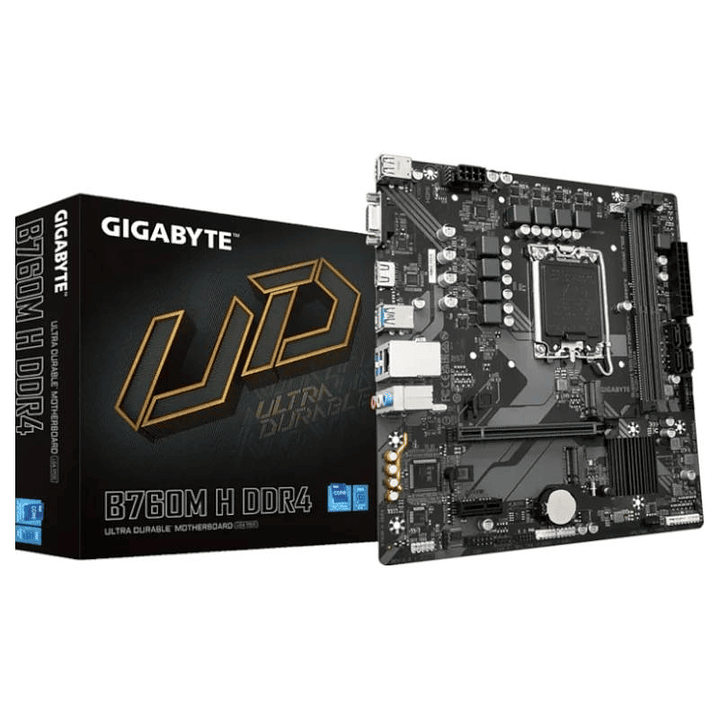 Gigabyte Placa Base B760M H DDR4  mATX LGA1700 1