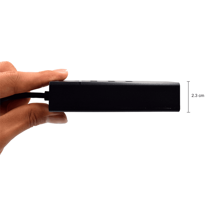 EWENT EW1141 Hub Tipo-C 3Pts.USB 3.1+1pto. GIGABIT 4