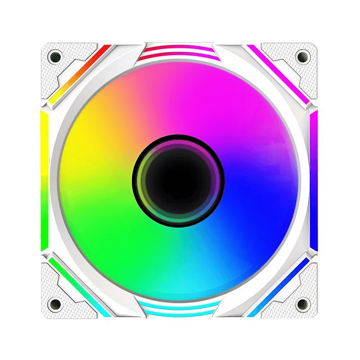 Keep Out Ventilador Caja XFC-120MW Whit 5V ARGB3x2 1