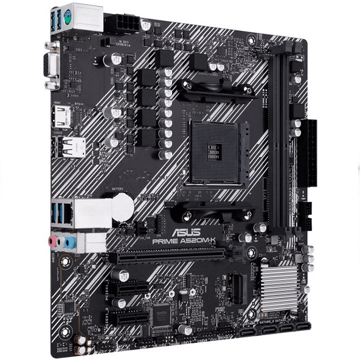 Asus Placa Base PRIME A520M-K  mATX AM4 1