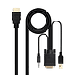Nanocable Conversor HDMI a VGA-Jack-UBS, 1.8 m - Miniatura 1