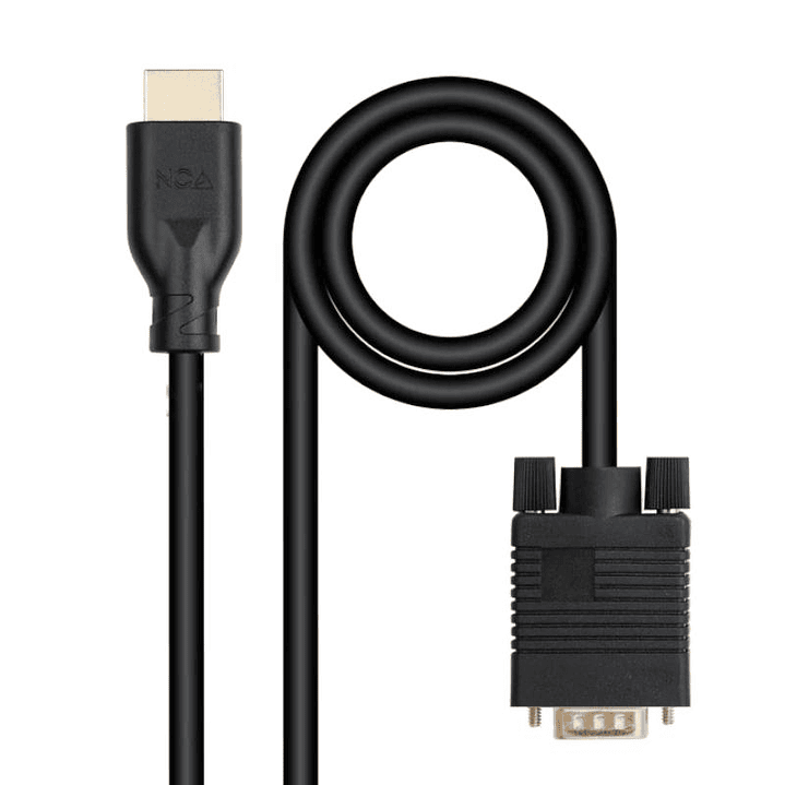 Nanocable Cable Conversor VGA a HDMI M-M 1,8 m 1
