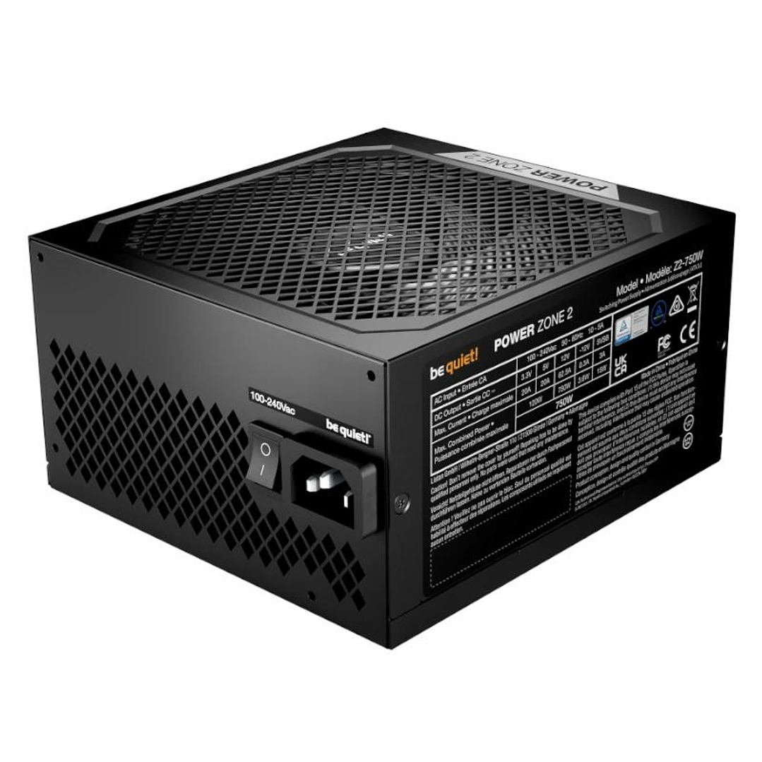 be quiet! Fuente Power Zone2 750W 80 PLUS Platinum 2