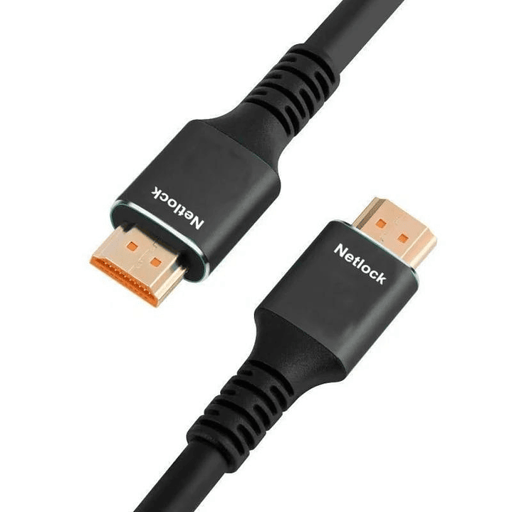 Netlock Cable HDMI V2.1 M-M 4K@60HZ 48GBPS, 15M 1