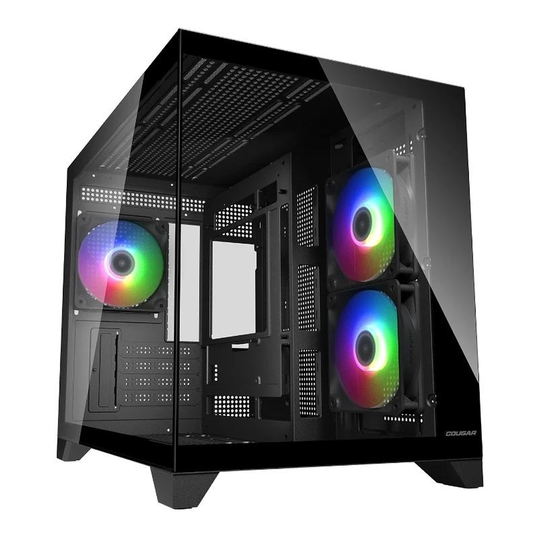 Cougar Caja Semitorre FV150 Mini Rgb Black 1
