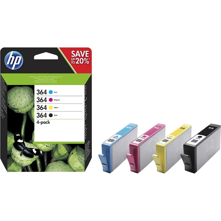 HP Cartucho Multipack 364 1