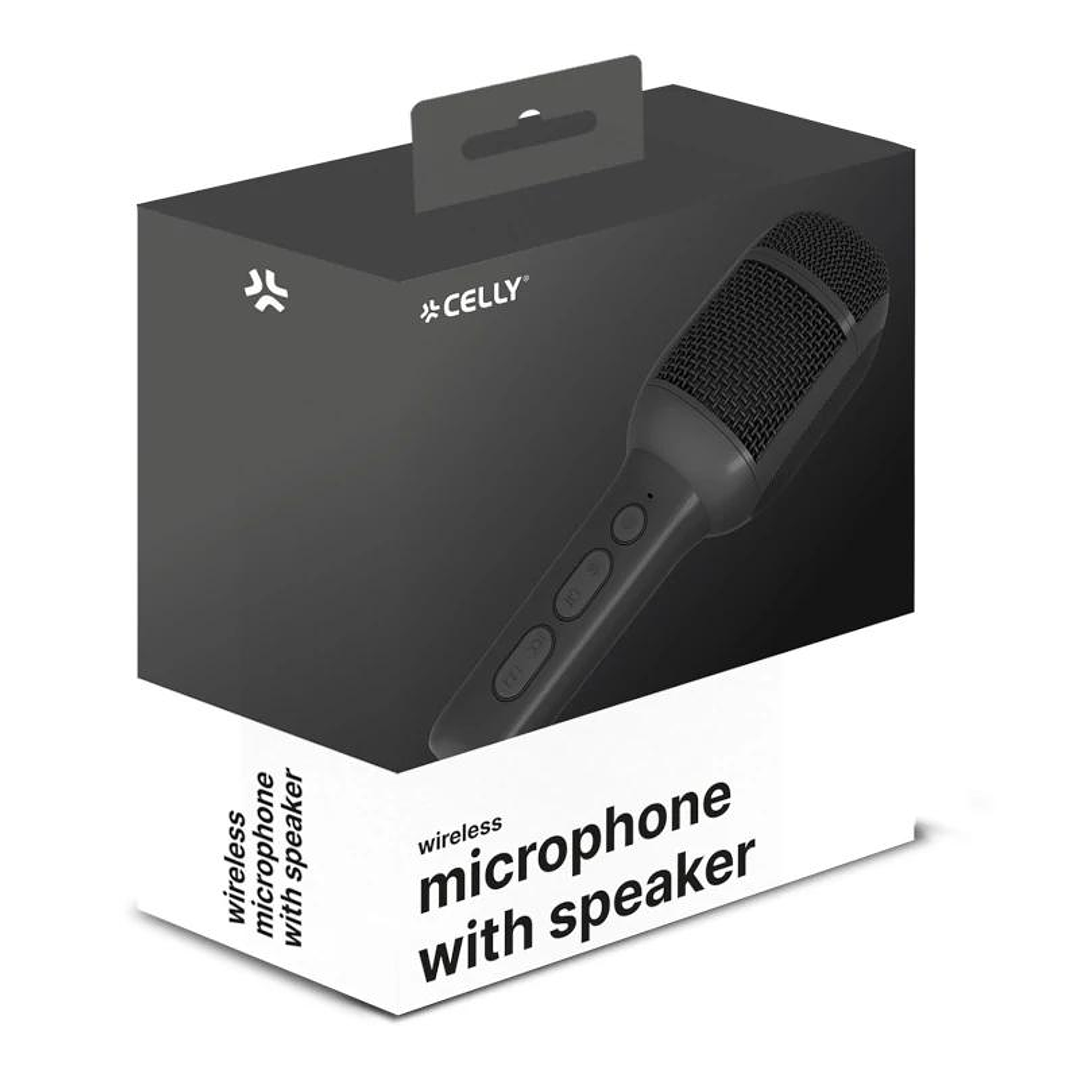 Celly Microfono para niños inalambrico Negro 2