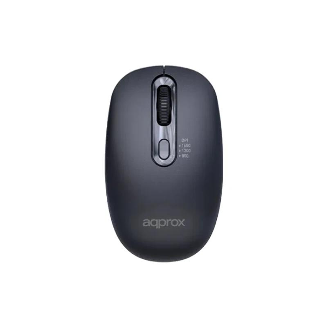 APPROX Ratón inalámbrico APPXM200 2.4GHZ Negro 2