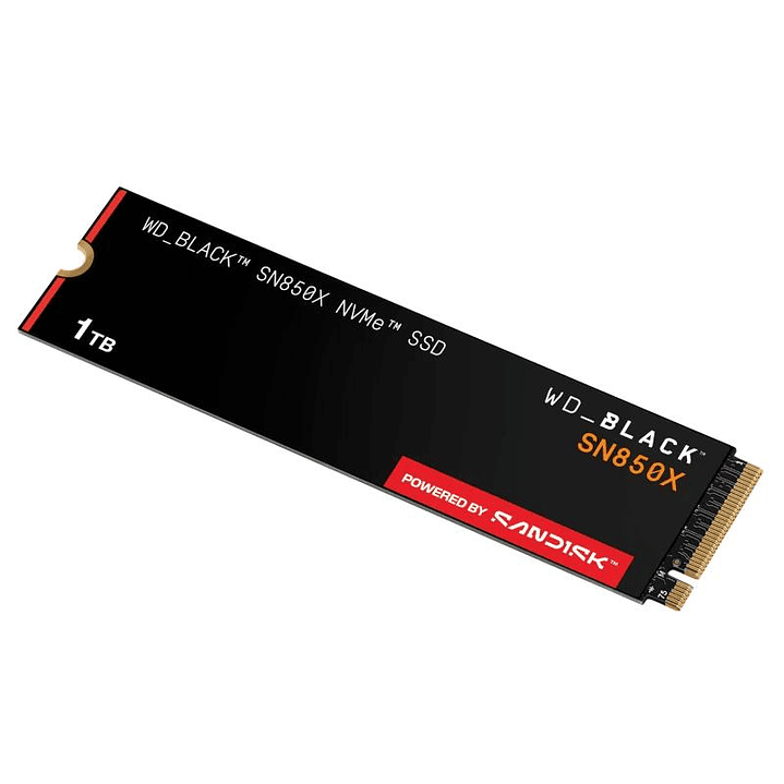 WD Black SN850X WDS100T2X0E SSD 1TB PCIe Gen4 NVMe 2
