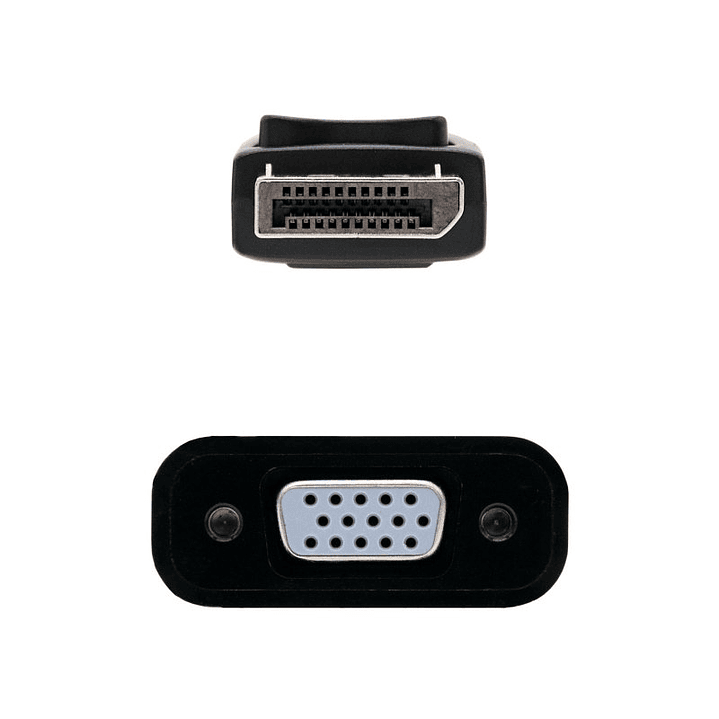 Nanocable Conversor DP a SVGA DP/M-SVGA/H 15 cm 2