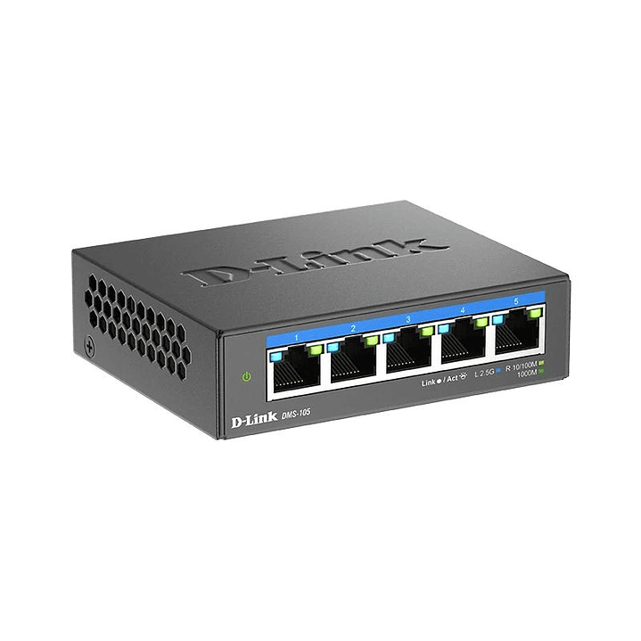 D-Link DMS-105 5x2.5MGb Unmanaged Switch 2